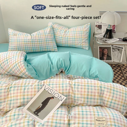 Class A Washed Cotton Bed Sheet Set