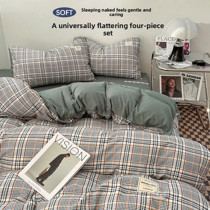 Class A Washed Cotton Bed Sheet Set