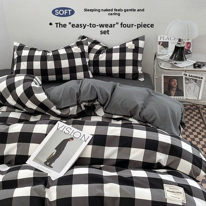 Class A Washed Cotton Bed Sheet Set