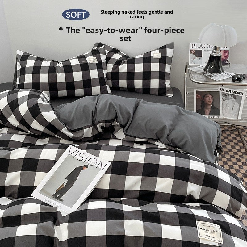 Class A Washed Cotton Bed Sheet Set