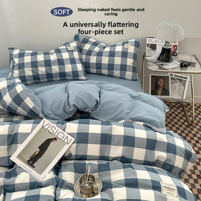 Class A Washed Cotton Bed Sheet Set