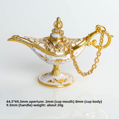 Classic Aladdin Magic Lamp Alloy Decor