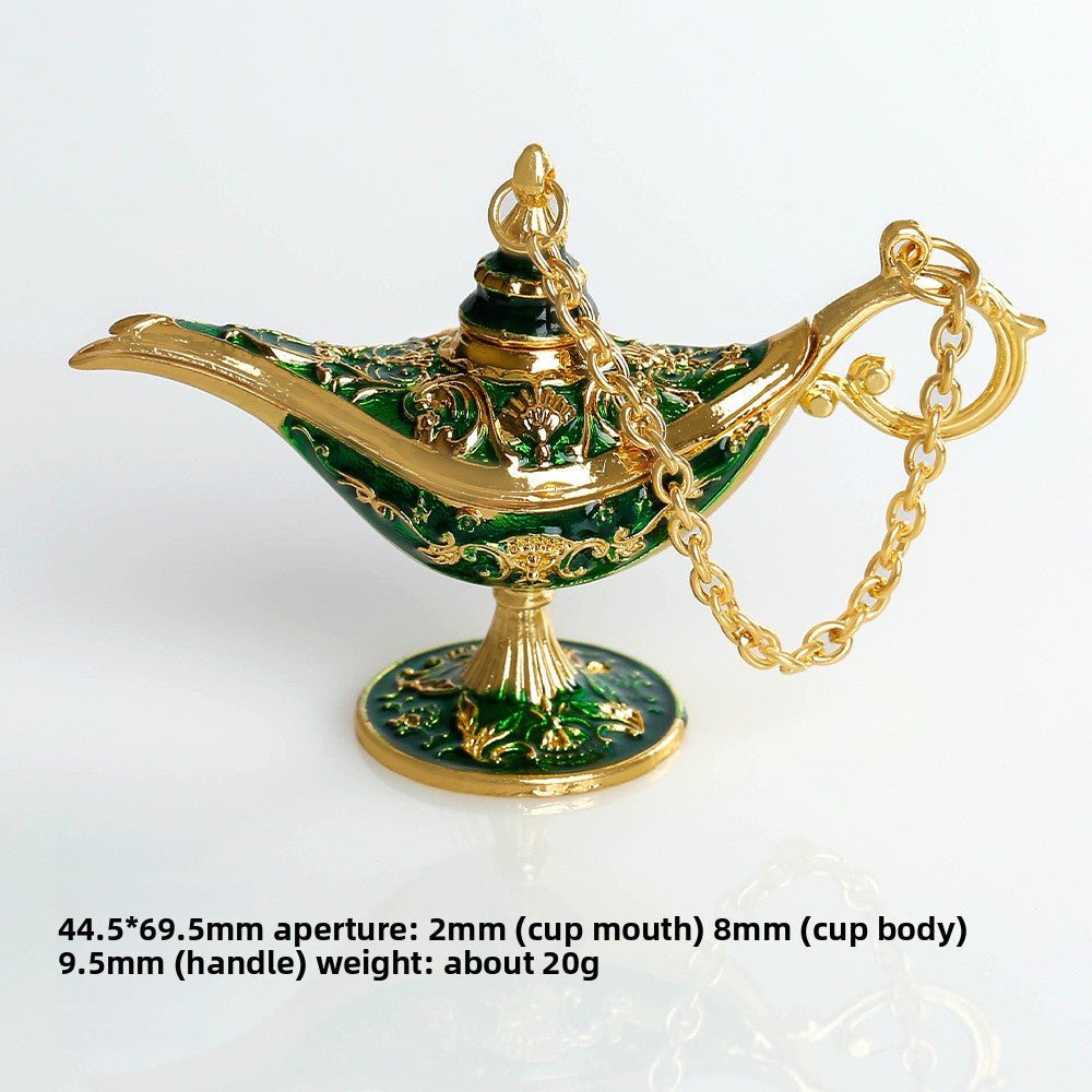 Classic Aladdin Magic Lamp Alloy Decor