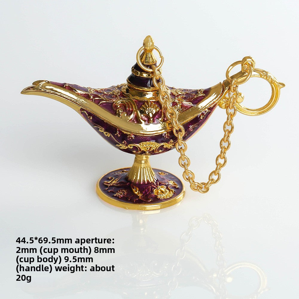 Classic Aladdin Magic Lamp Alloy Decor