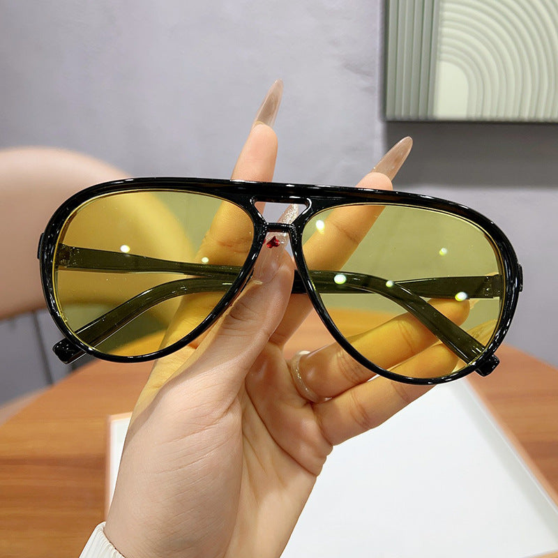 Classic Big Frame Toad Sunglasses