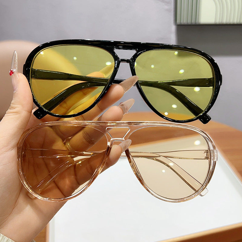 Classic Big Frame Toad Sunglasses