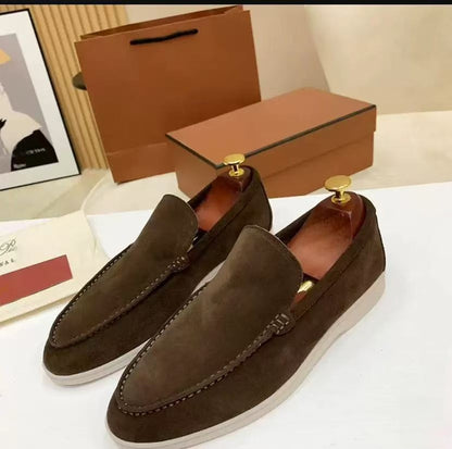 Classic Buckle Loafers for Men