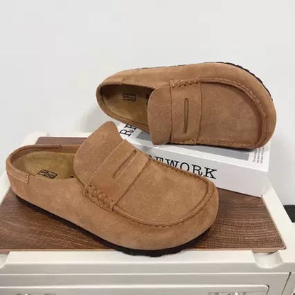 Classic Genuine Leather Slip-On Loafers