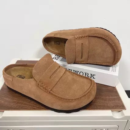 Classic Genuine Leather Slip-On Loafers
