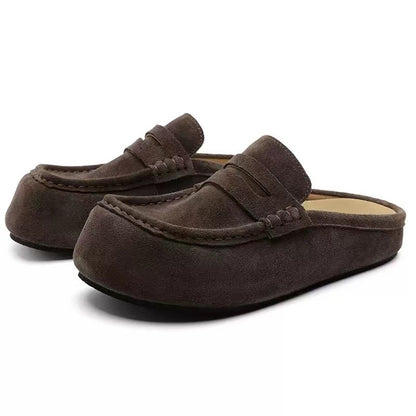 Classic Genuine Leather Slip-On Loafers