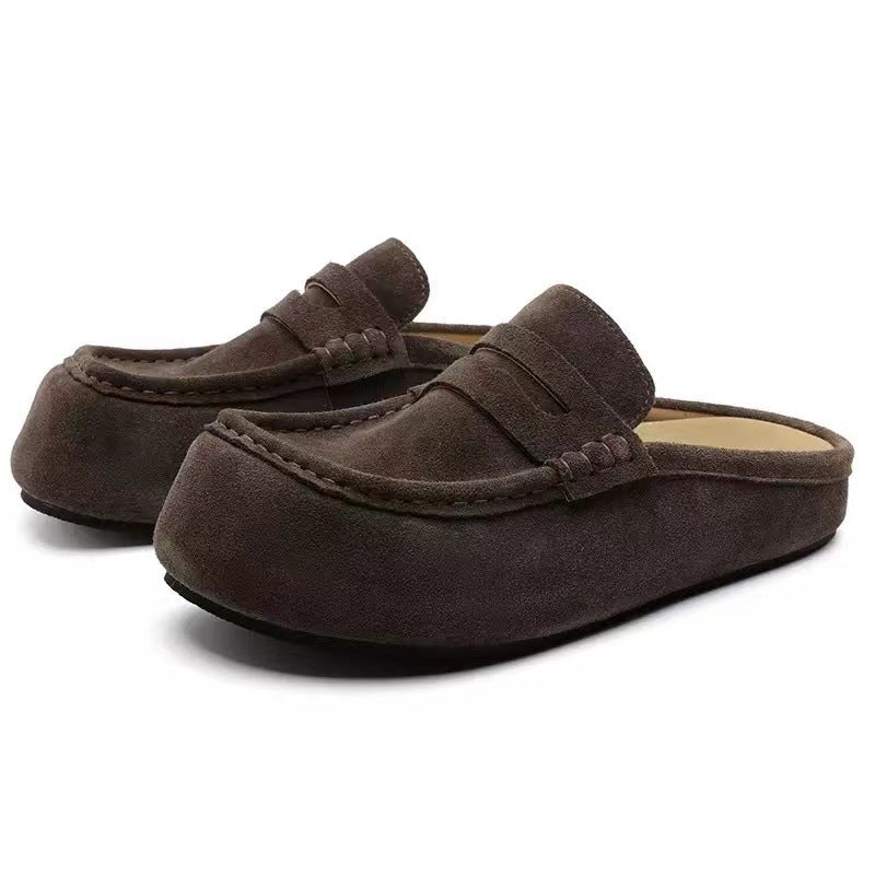Classic Genuine Leather Slip-On Loafers