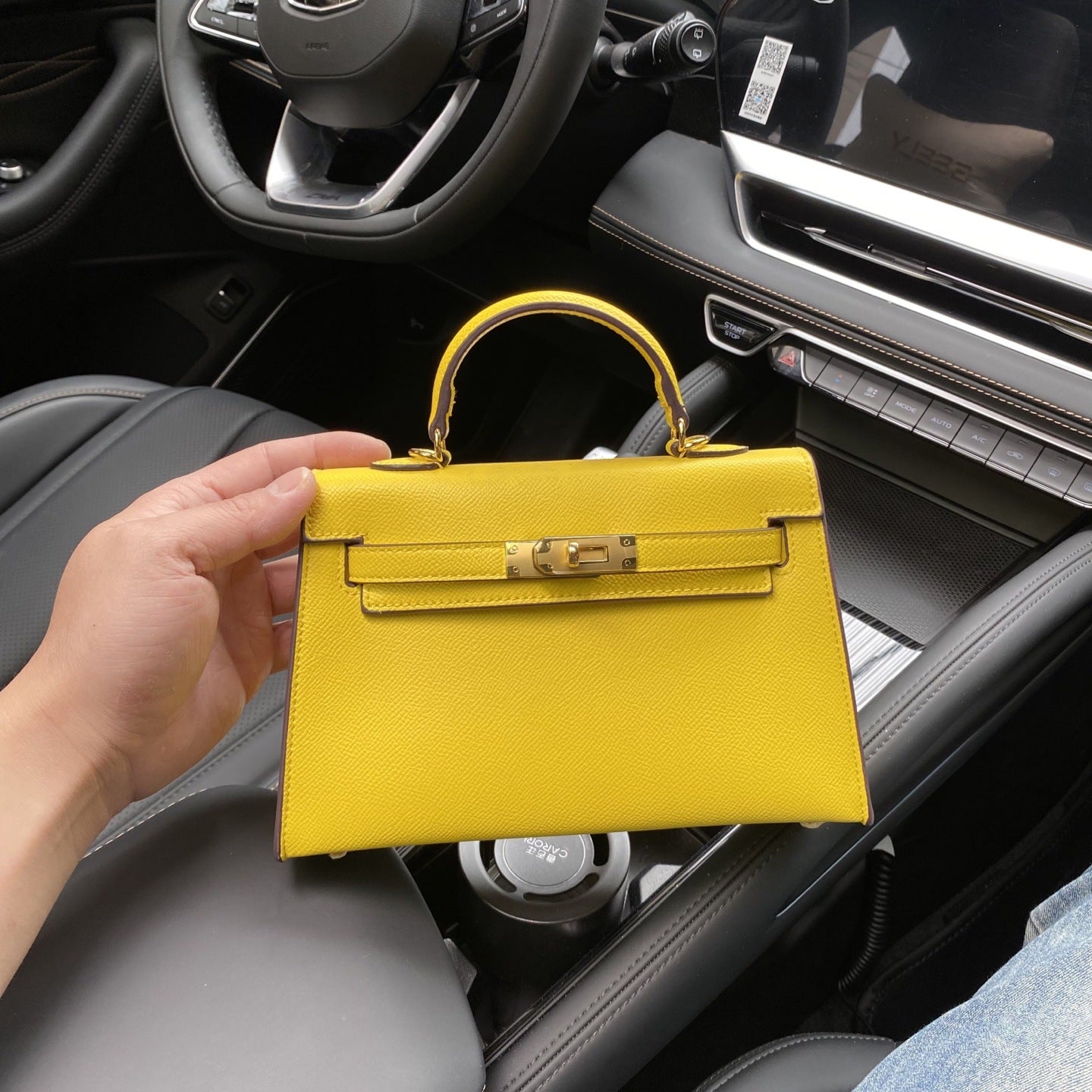 Classic Kelly Style Women Shoulder Crossbody Bag