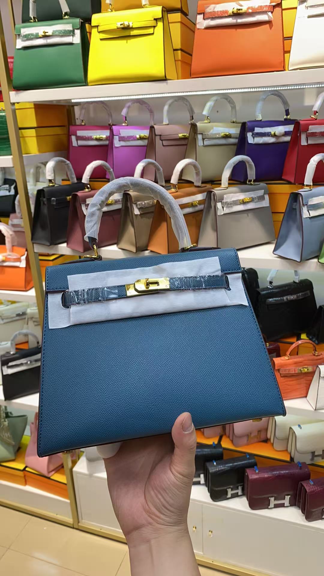 Classic Kelly Style Women Shoulder Crossbody Bag