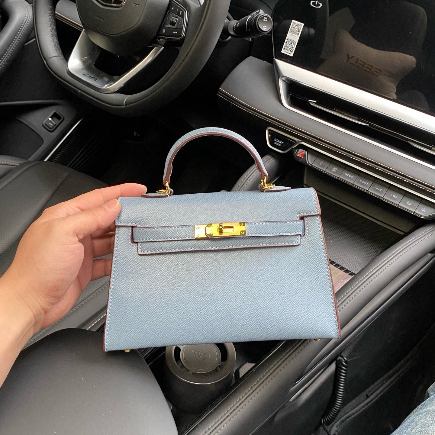 Classic Kelly Style Women Shoulder Crossbody Bag