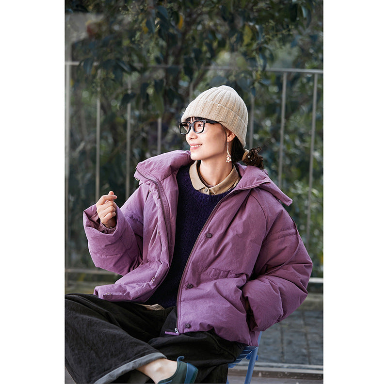 Classic Lavender Purple Women's Down Jacket
