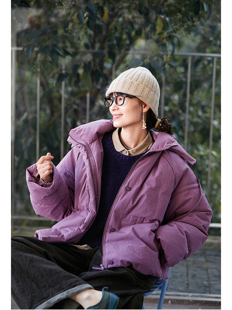 Classic Lavender Purple Women's Down Jacket