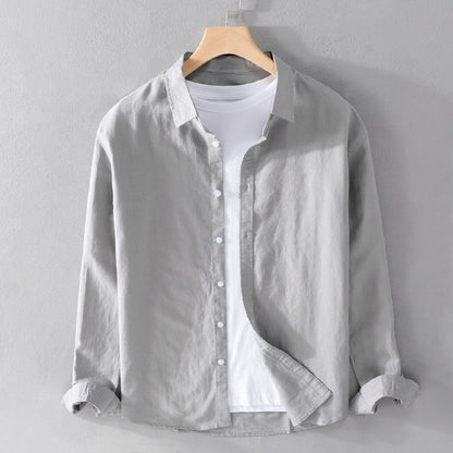 Classic Linen Blend Shirt
