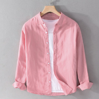 Classic Linen Blend Shirt