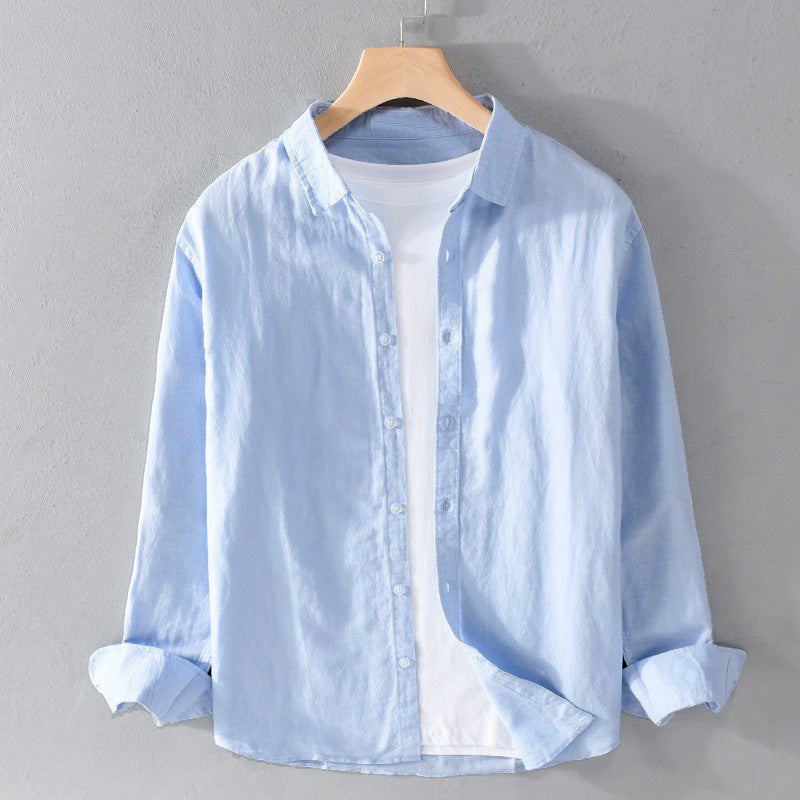 Classic Linen Blend Shirt