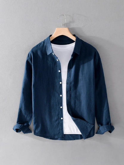 Classic Linen Blend Shirt
