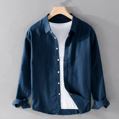 Classic Linen Blend Shirt