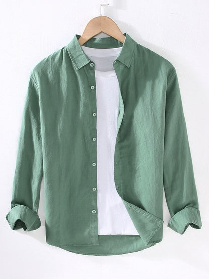Classic Linen Blend Shirt