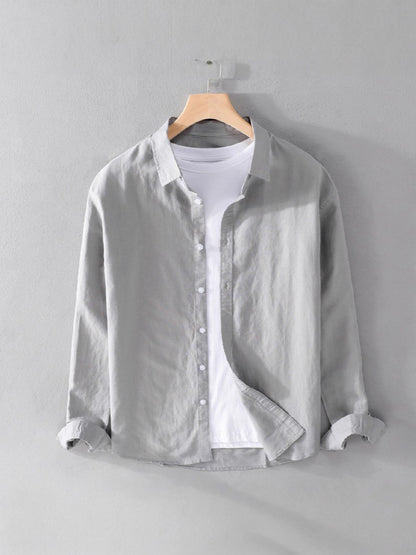 Classic Linen Blend Shirt