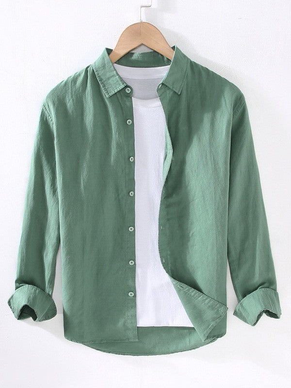 Classic Linen Blend Shirt