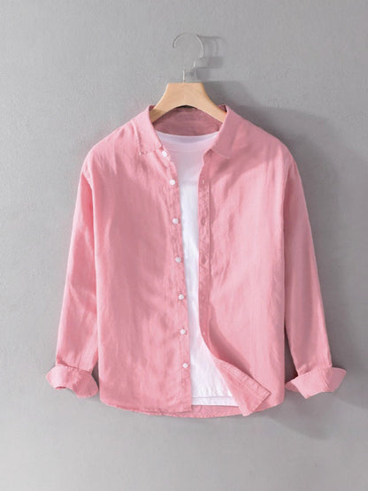 Classic Linen Blend Shirt