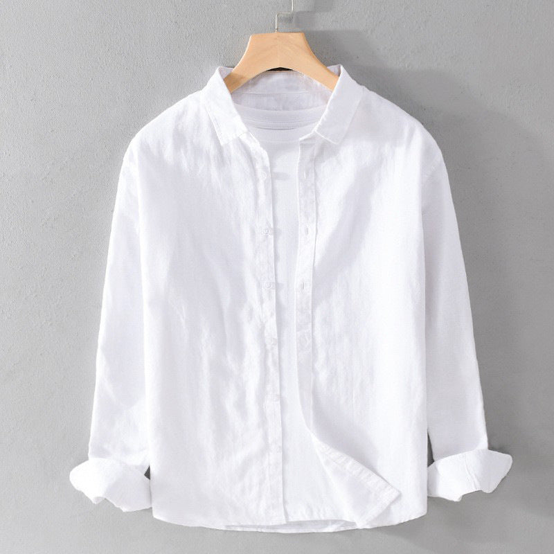 Classic Linen Blend Shirt