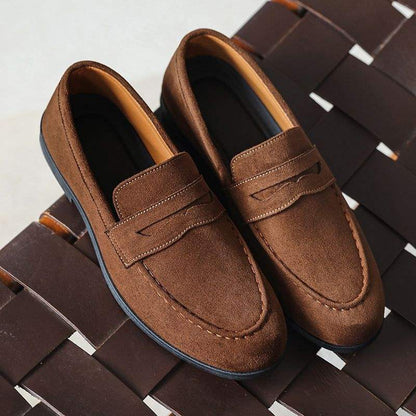 Classic Mens Leather Loafers