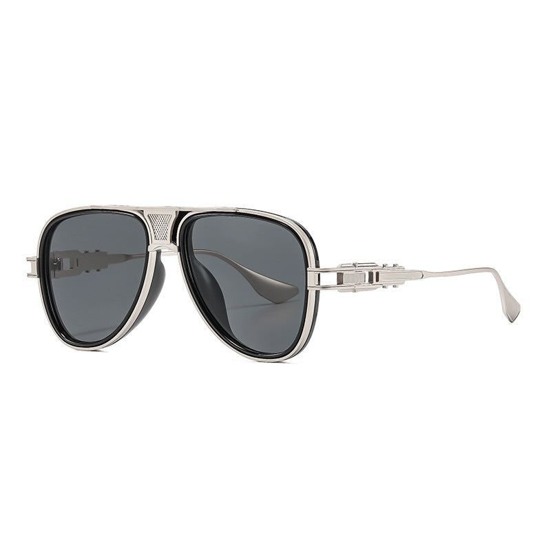 Classic Metal Aviator Sunglasses with UV400 Protection