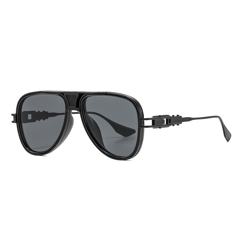 Classic Metal Aviator Sunglasses with UV400 Protection