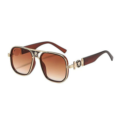 Classic Metal Decoration Sunglasses