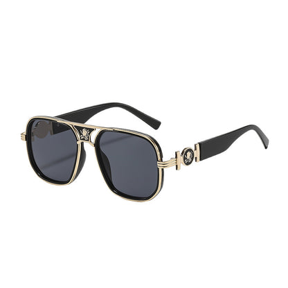 Classic Metal Frame Polarized Sunglasses UV400 Protection