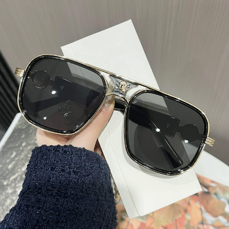 Classic Metal Frame Polarized Sunglasses UV400 Protection