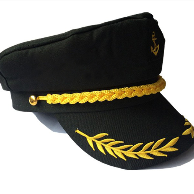 Classic Navy Captain Hat