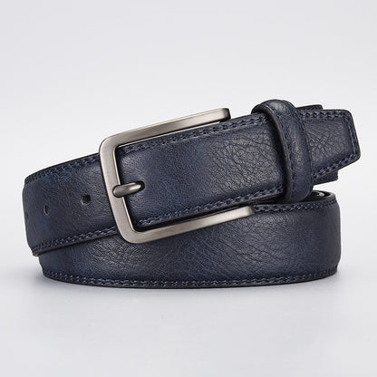 Classic Pin Buckle Mens Belt