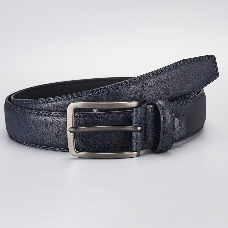 Classic Pin Buckle Mens Belt