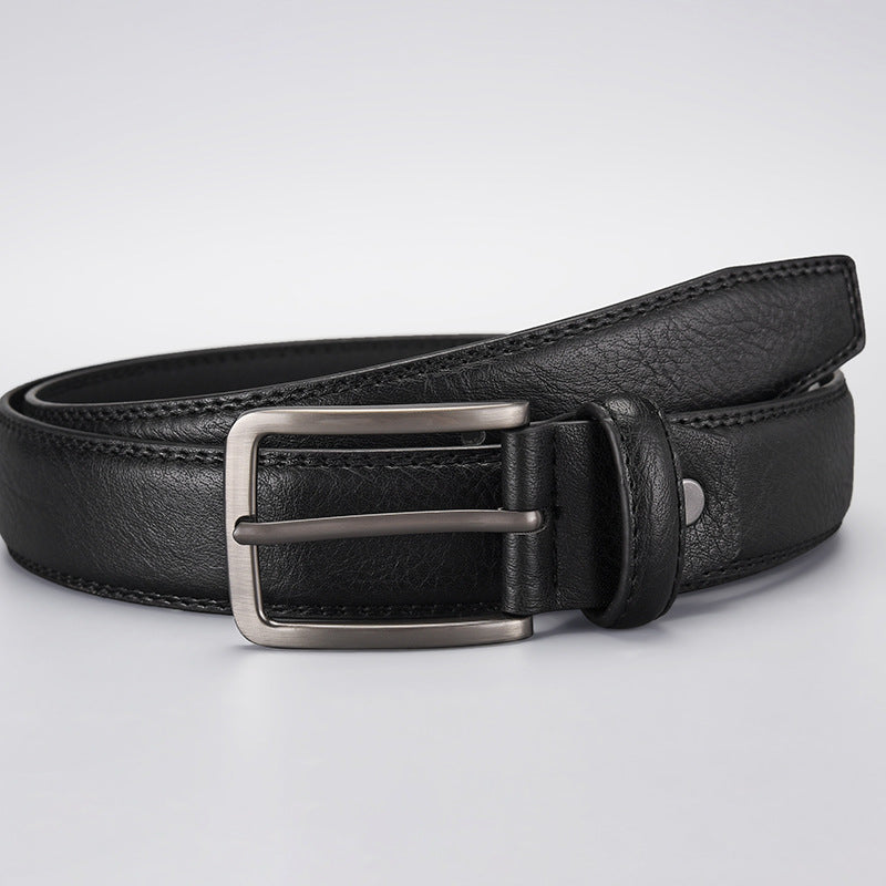 Classic Pin Buckle Mens Belt