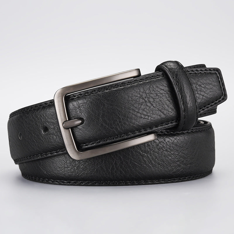 Classic Pin Buckle Mens Belt