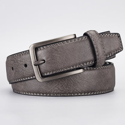 Classic Pin Buckle Mens Belt