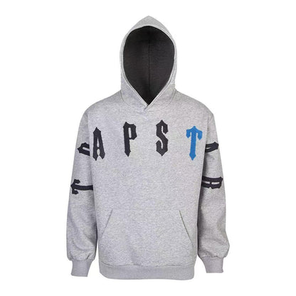 Classic rainbow gradient letter hoodie set