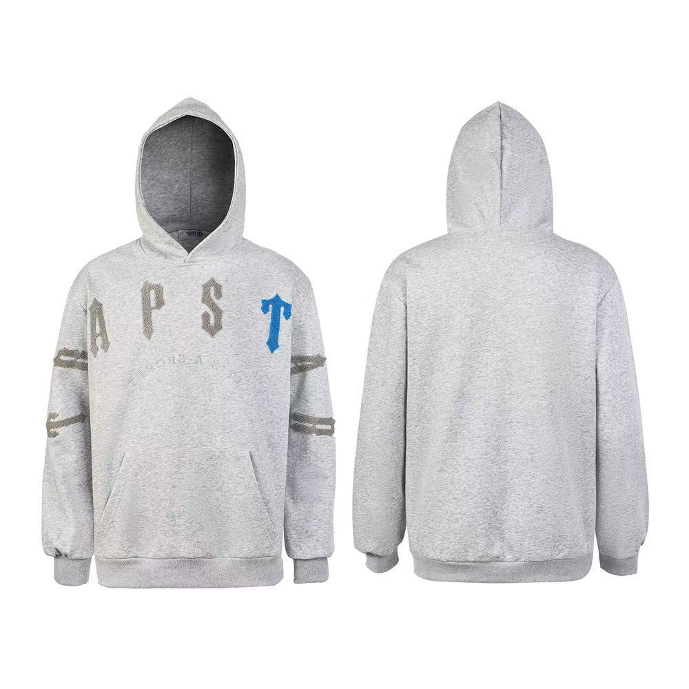 Classic rainbow gradient letter hoodie set