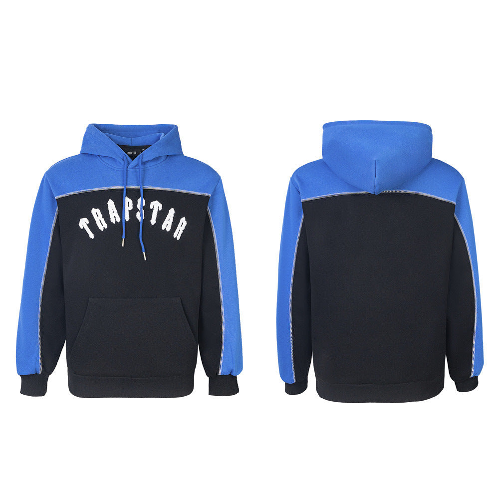 Classic rainbow gradient letter hoodie set