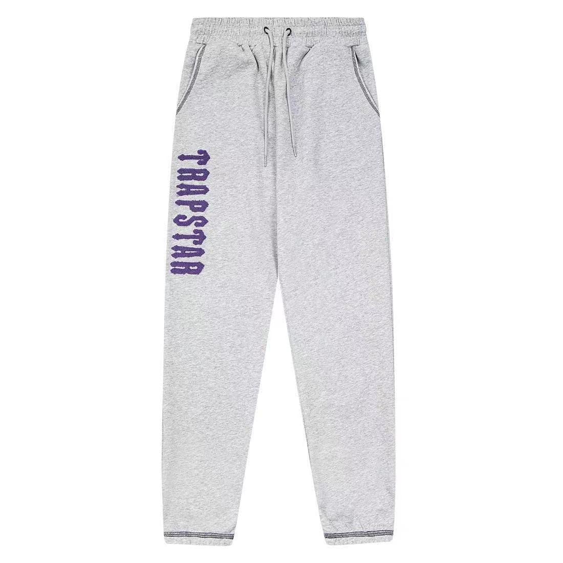 Classic rainbow gradient letter hoodie set