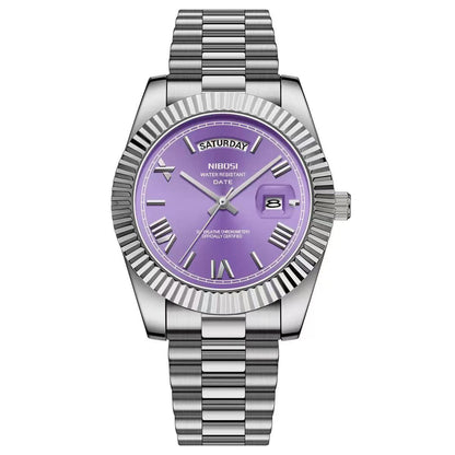 Classic Retro Calendar Watch