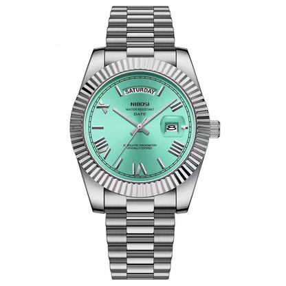 Classic Retro Calendar Watch