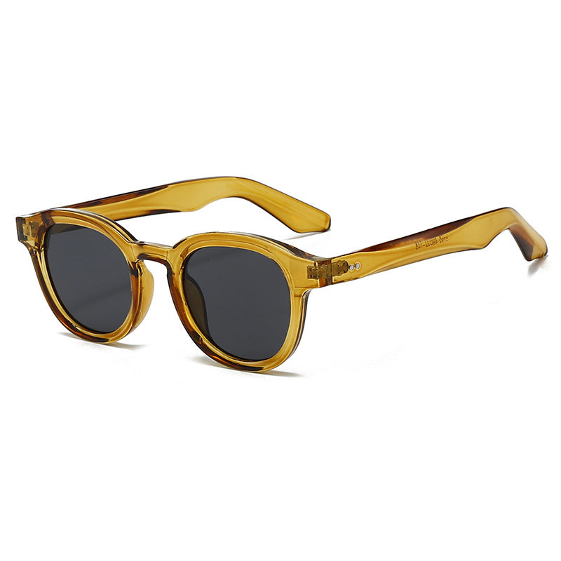 Classic Round Frame Sunglasses