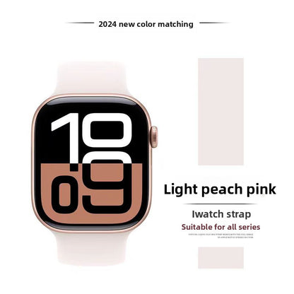 Classic silicone watch strap